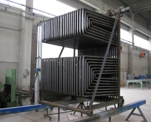 Water tube boilers