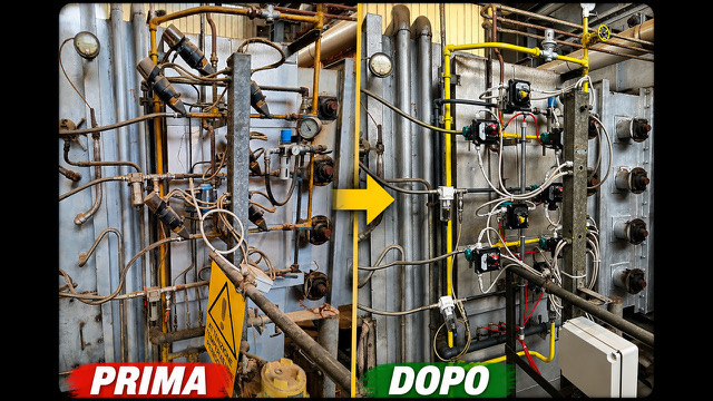 Revamping di caldaie obsolete: prima e dopo